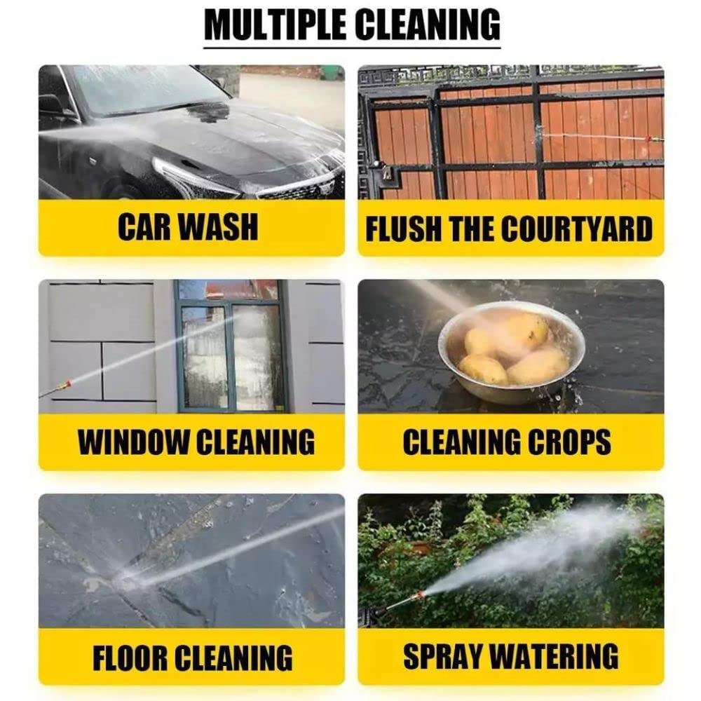 Pressure Washer For Car (Double Battery) || غسالة ضغط للسيارة (بطارية مزدوجة)