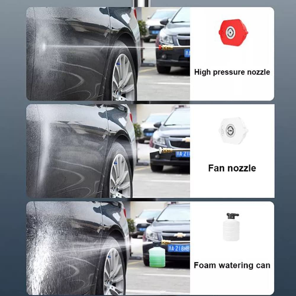 Pressure Washer For Car (Double Battery) || غسالة ضغط للسيارة (بطارية مزدوجة)