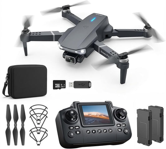 E88 Air Foldable RC Drone with Dual Camera | Remote Control || طائرة بدون طيار قابلة للطي E88 Air مزودة بكاميرا مزدوجة | جهاز تحكم عن بعد